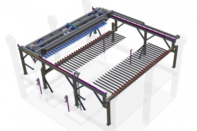Sistemi di trasporto per reti elettrosaldate