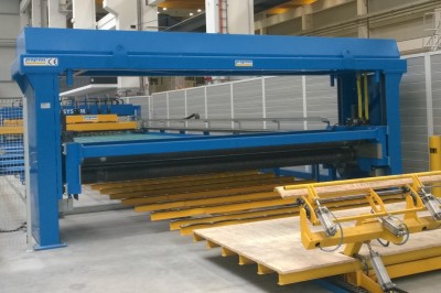 Calandra per reti elettrosaldate