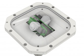 Box per doppia telecamera di sorveglianza anti annegamento per piscine