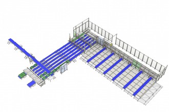 Nastri di trasporto modulari, pedane, recinzioni e varie